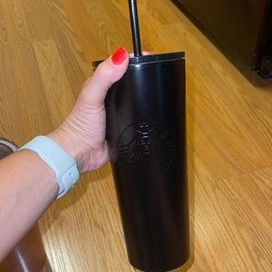 Black matte Starbucks venti cup